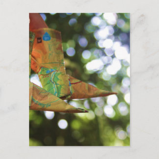 Cartão Postal Origami
