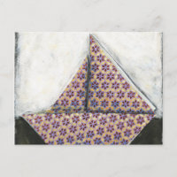 Origami Sailboat no papel Star Design
