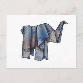 Cartão Postal Origamiphant