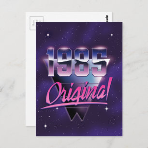 Cartão Postal Original 1985
