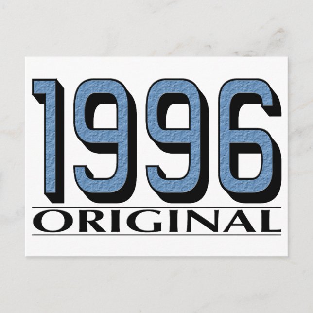 Cartão Postal Original 1996 (Frente)