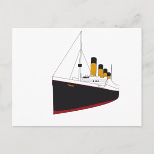 Cartão Postal original titânico