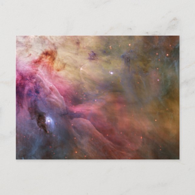 Cartão Postal Orion Nebula Hubble Space (Frente)