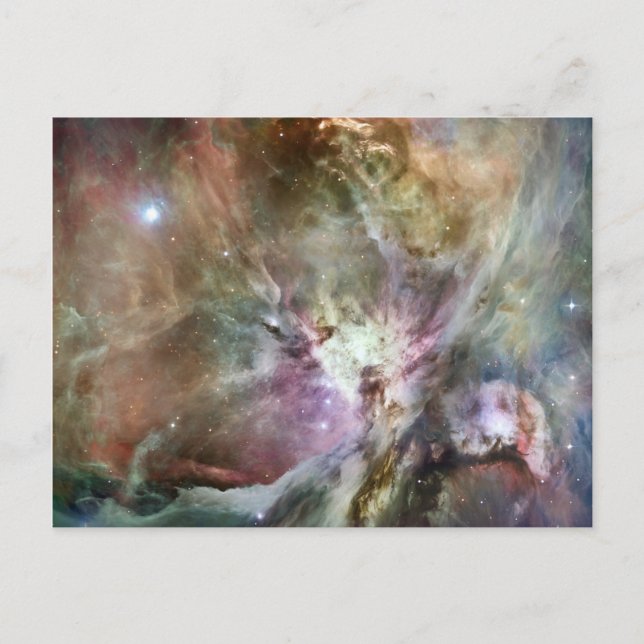 Cartão Postal Orion Nebula Pastels (Frente)