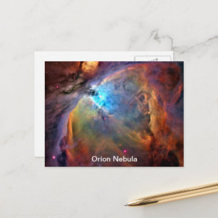 Cartão Postal Orion Nebula Space Galaxy
