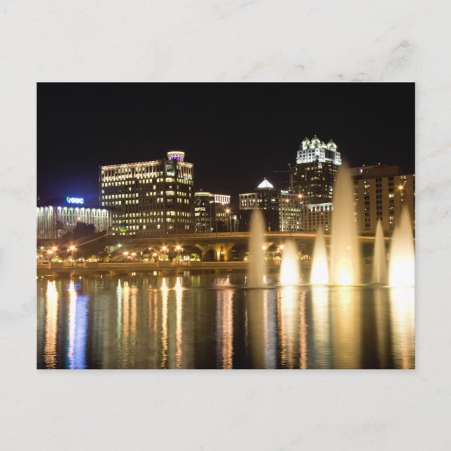 Cartão Postal Orlando, Cartão-postal da Flórida (Frente)