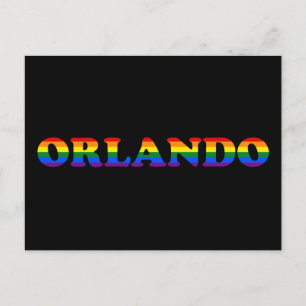 Cartão Postal Orlando LGBT