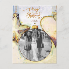 Cartão Postal Ornament Natal