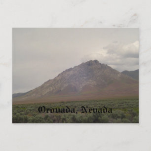 Cartão Postal Orovada, Nevada