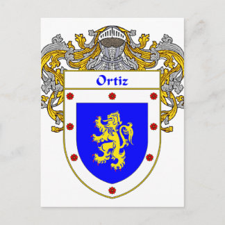 Cartão Postal Ortiz Casaco de Braços (Mantled)