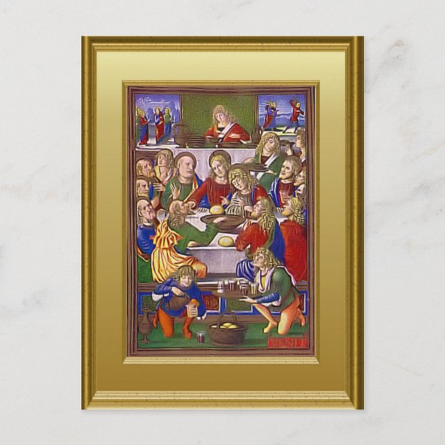 Cartão Postal Ortodox Ikon (Frente)