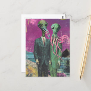 Cartão Postal Os Aliens