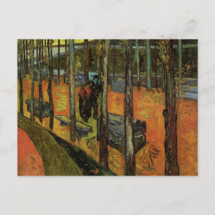 Cartão Postal Os Alyscamps (Cemitério) por Vincent van Gogh