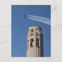 Os Anjos Azuis Voam por Torre de Coit