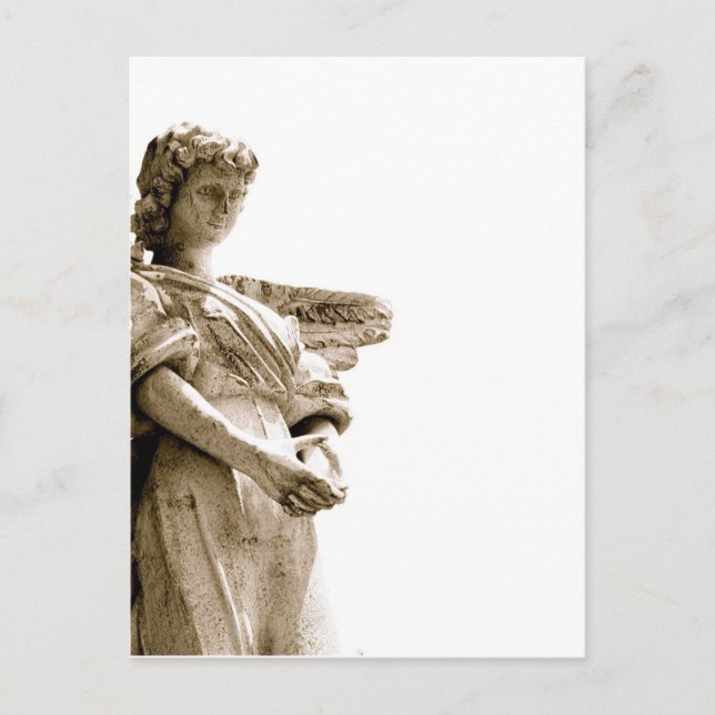 Cartão Postal Os Anjos Estão Em Todos Os Lugares (Frente)