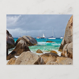 Cartão Postal Os Banhos, Virgin Gorda, Ilhas Virgens Britânicas