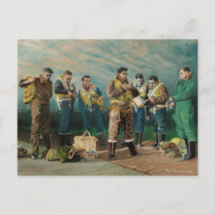 Cartão Postal Os Bombardeiros