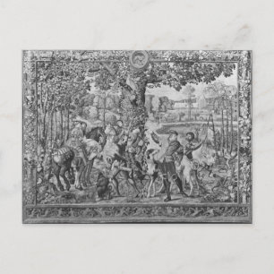 Cartão Postal Os caçadores de Maximilian, Leo, The Stag Hunt
