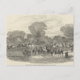 Cartão Postal Os Cães de Caça da Rainha: O Encontro, Aylesbury
