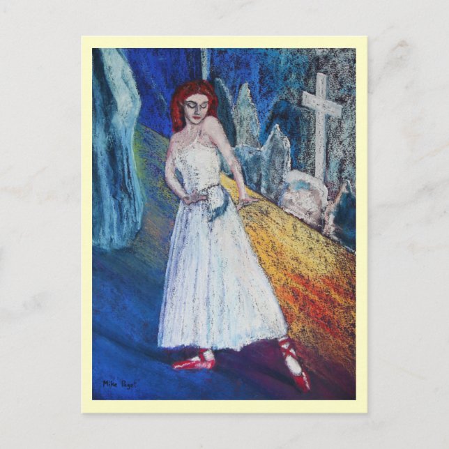 Cartão Postal Os Calçados Vermelhos (Frente)