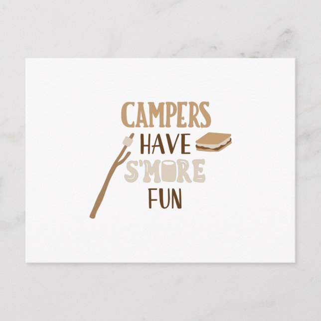 Cartão Postal os campistas são mais divertidos (Frente)