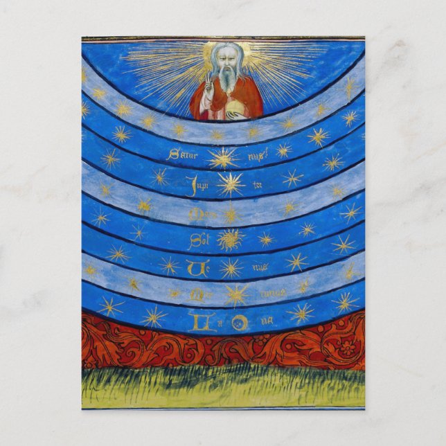 Cartão Postal Os Campos Celestiais (Frente)