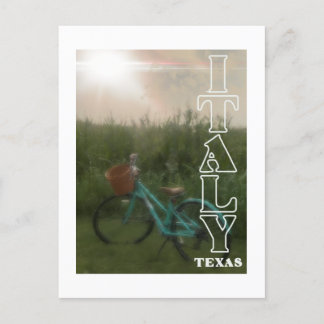 Cartão Postal Os campos de Itália (Texas)
