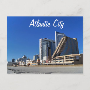 Cartão Postal Os casinos na cidade de Atlantic