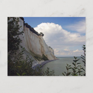 Cartão Postal Os Cliff De Mon, Zelândia, Dinamarca