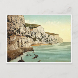 Cartão Postal Os Cliff, Dover, o clássico Photochrom da Inglate