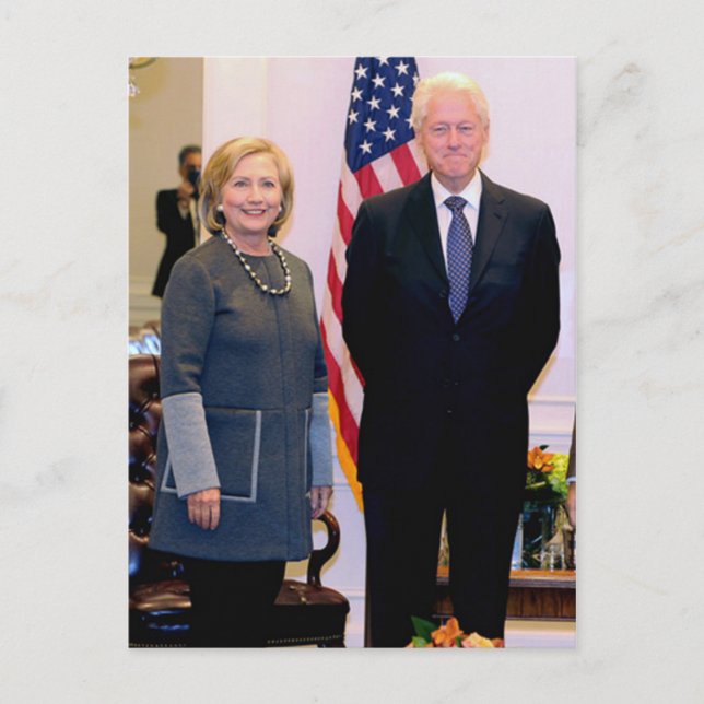 Cartão Postal Os Clintons (Frente)