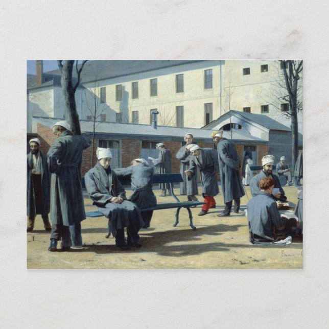 Cartão Postal Os Convalescentos, 1861 (Frente)