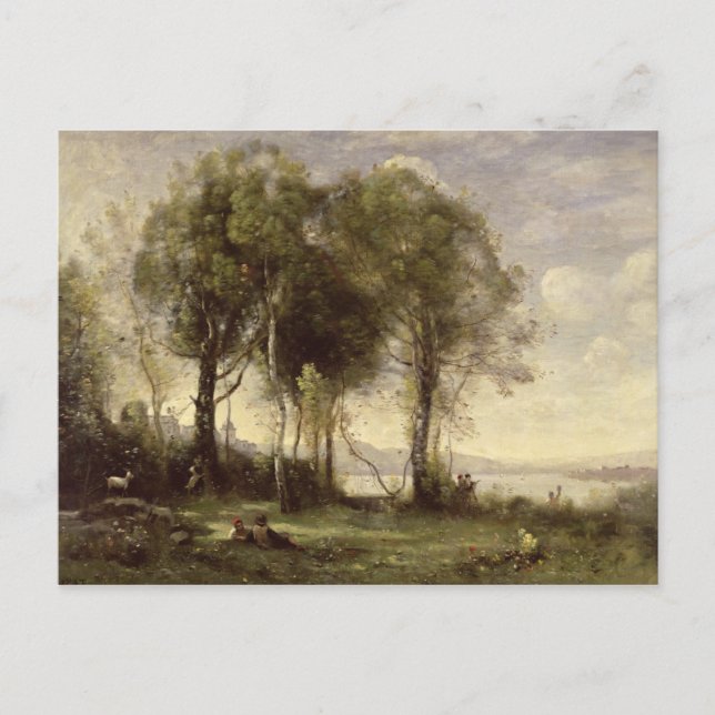 Cartão Postal Os Couros de Castel Gandolfo, 1866 (Frente)