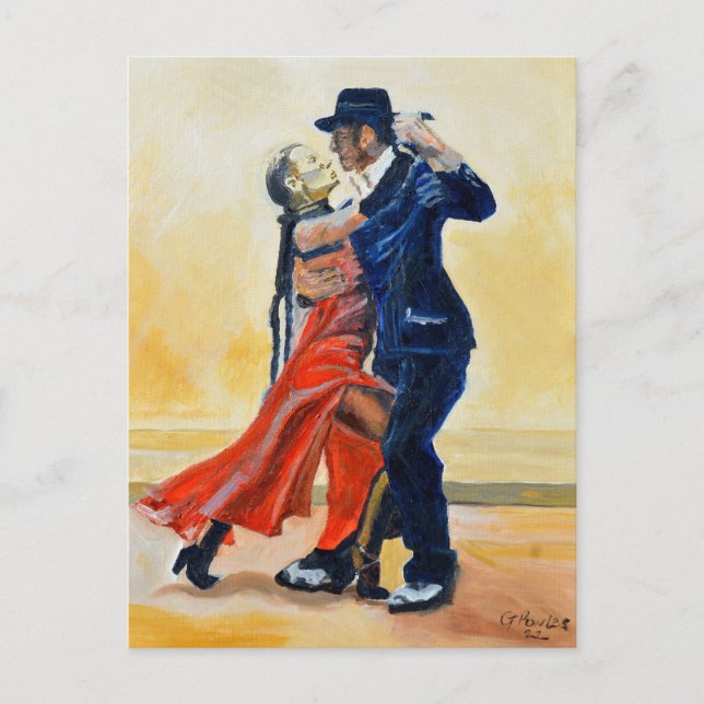 Cartão Postal Os Dançarinos (Frente)