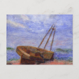 Cartão Postal Os destroços, Cartão-postal