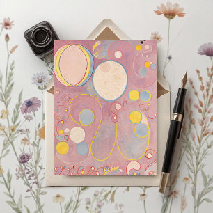 Cartão Postal Os Dez Maiores Nº 8 Adultez, Hilma af Klint