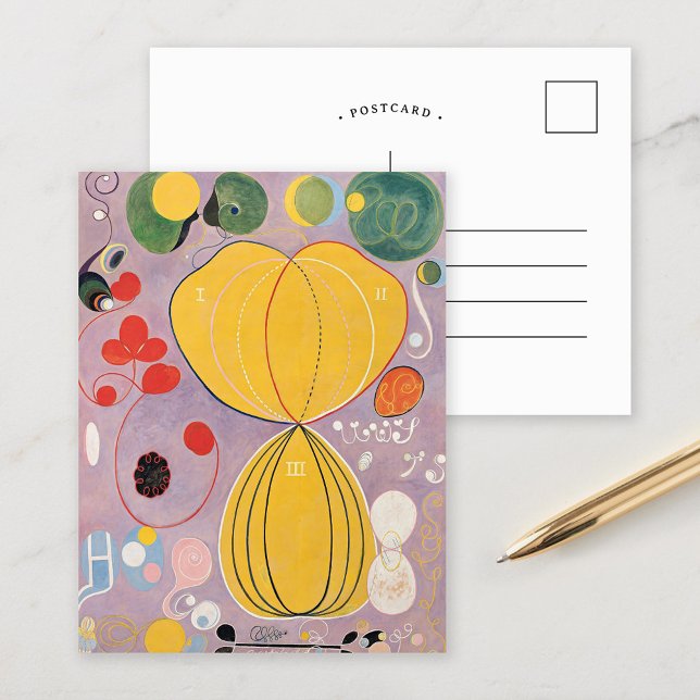 Cartão Postal Os Dez Maiores N.º 7 | Hilma af Klint (Criador carregado)