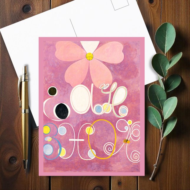 Cartão Postal Os Dez Maiores, No 5, Adulthood, Hilma af Klint (Criador carregado)