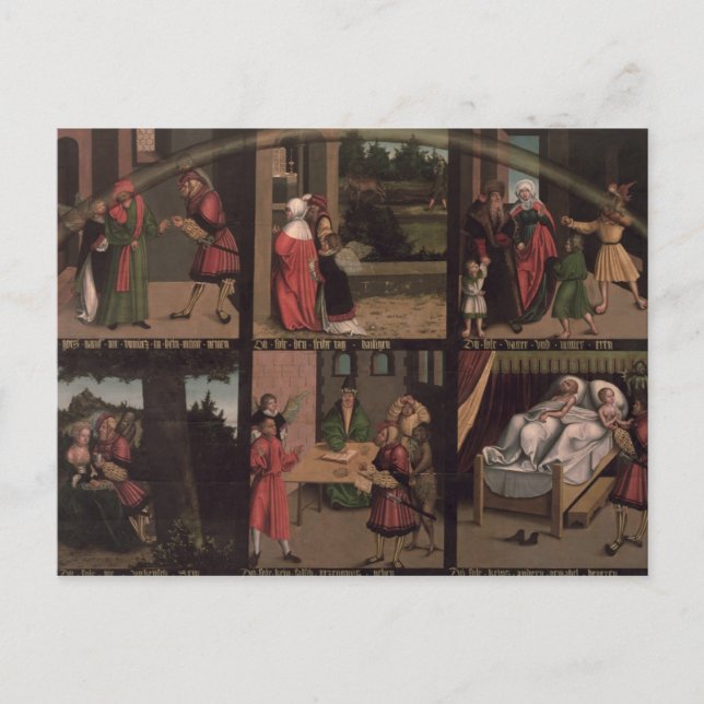 Cartão Postal Os Dez Mandamentos (Frente)