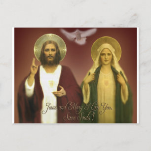 CARTÃO POSTAL OS DOIS CORAÇÕES DE EKLEKTIX,