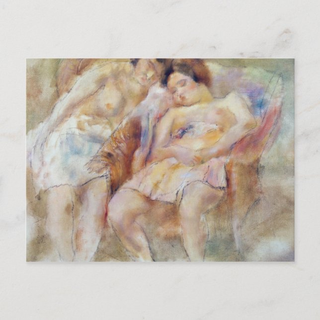 Cartão Postal Os Dois Dormentes (Frente)