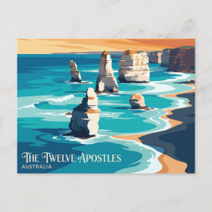 Cartão Postal Os Doze Apóstolos Austrália