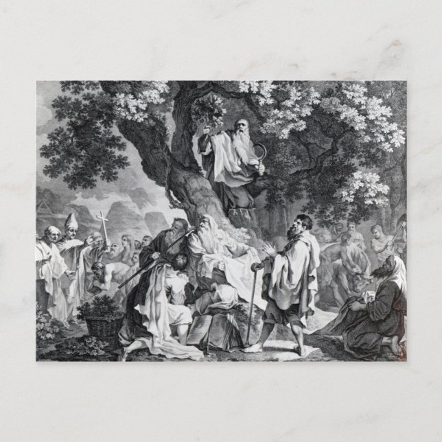 Cartão Postal Os drusos, ou a conversão dos britânicos (Frente)