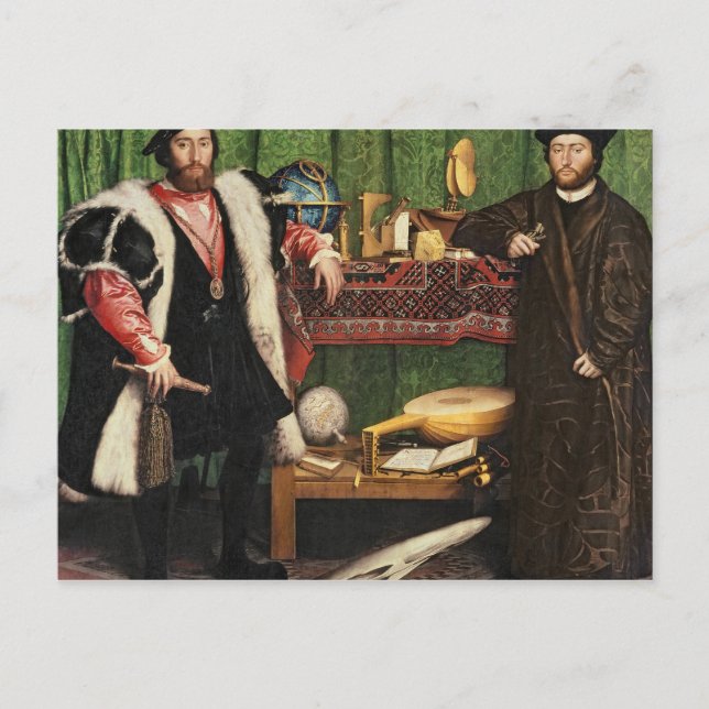 Cartão Postal Os Embaixadores, 1533 (Frente)