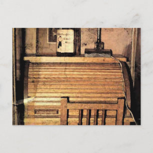 Cartão Postal Os Escritores Rolam Na Mesa Superior