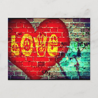 Cartão Postal Os Escritos Na Parede