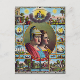 Cartão Postal Os Freemasons