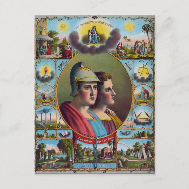 Cartão Postal Os Freemasons (Frente)