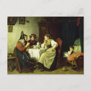 Cartão Postal Os Gossips, 1887
