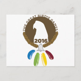 Cartão Postal Os Grandes Jogos de Birdie de 2016!
